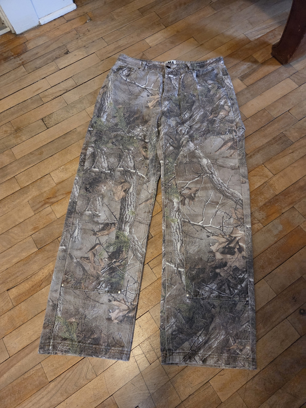 Oma Studio Camo Carpenter Double Knees